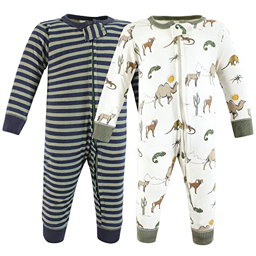 Hudson Baby Unisex Baby Cotton Sleep and Play
