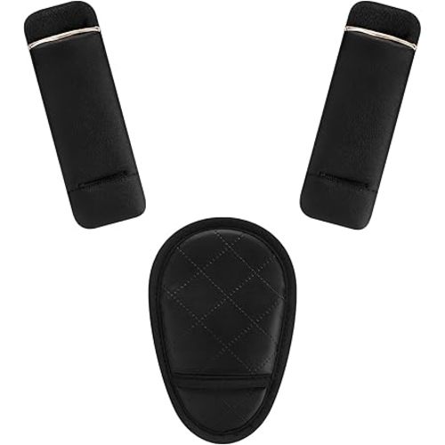 Accmor Car Seat Strap Pads Set for Baby Toddler Kids, Car Seat Strap Covers with Hip Support, Super Soft Seat Belt Covers Fits for All Car Seats, Pushchair, High Chair, Stroller