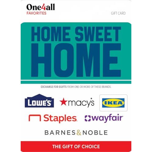 Multi-Brand Choice Home Sweet Home Gift Card