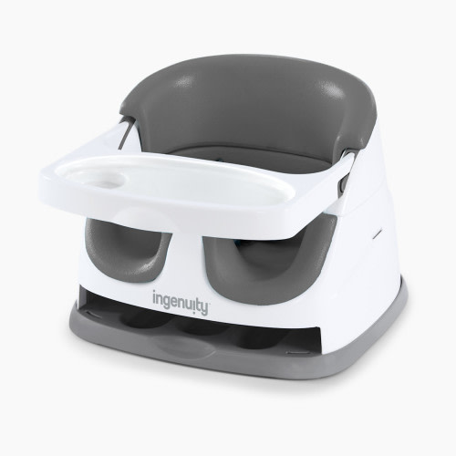 Ingenuity Baby Base 2-in-1 Booster Feeding and Floor Seat - Slate