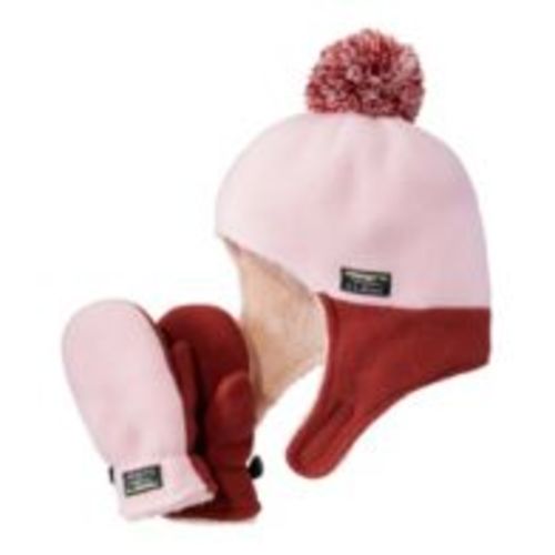 Infants' and Toddlers' Mountain Classic Fleece Hat and Mitten Set
