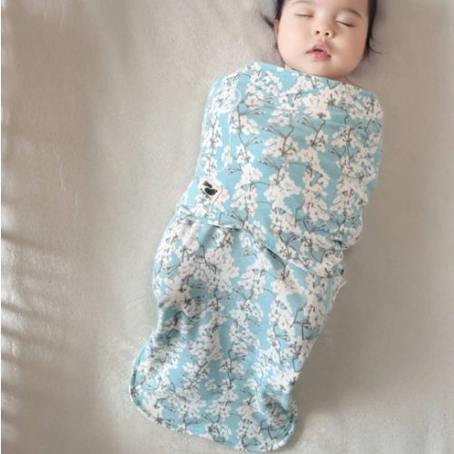 Norani Baby Snugababe Sleep Pod with Arm Inserts - Cherry Blossoms