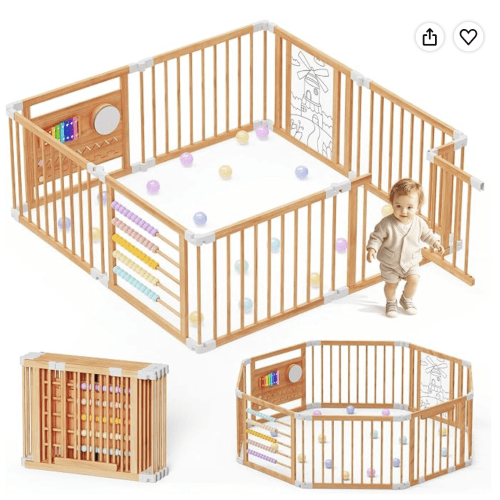 Wooden Play Pen