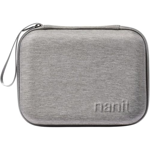 Nanit Travel Case – Protective Hard Shell Carrying Case for Nanit Pro Baby Monitor and Multi-Stand Travel Accessory, Grey