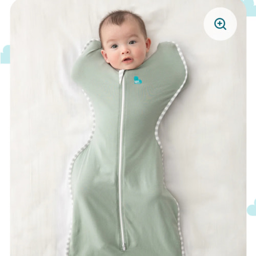 Swaddle Up™ 0.2 TOG Cotton Olive - Newborn
