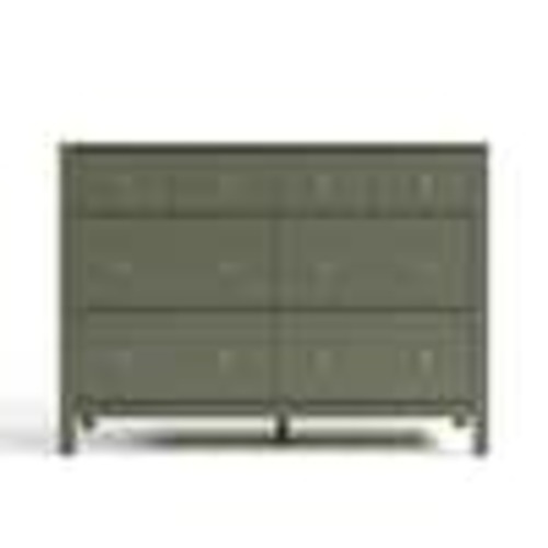 Storkcraft Horizon Olive 6-Drawer 47.88 in. Wide Dresser 03686-00A