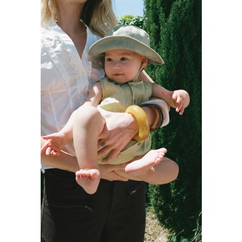 100% LINEN BUCKET HAT - Khaki | ZARA United States