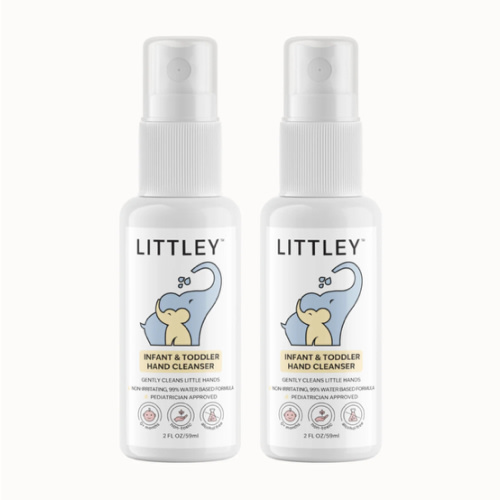 Infant & Toddler Hand Cleanser - 2 Pack (4oz) – Littley USA