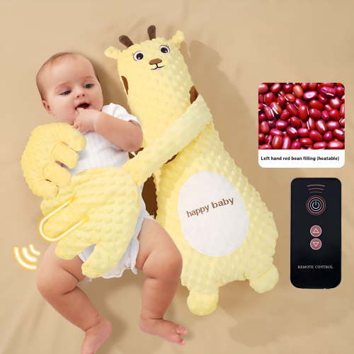 BESTSKY 2026 New Toy for Babies Soothing Sleep Aid with Automatic Patting Motion Adjustable Speed Cute Comforting Companion for Nursery,Bedroom,Travel,Daycare