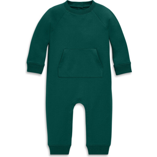 Baby Sweatshirt Romper, Ivy - Primary | Maisonette
