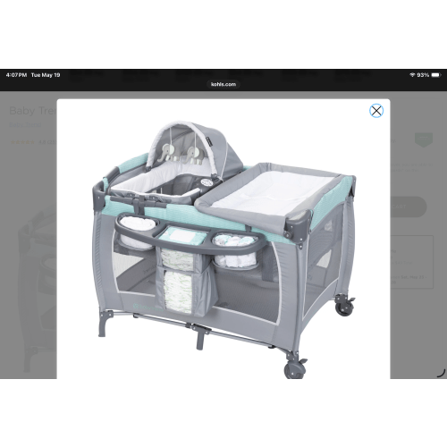 Baby Trend Lil Snooze Deluxe III Nursery Center