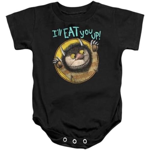 Popfunk Where The Wild Things are Collection Unisex Infant Snap Suit for Baby