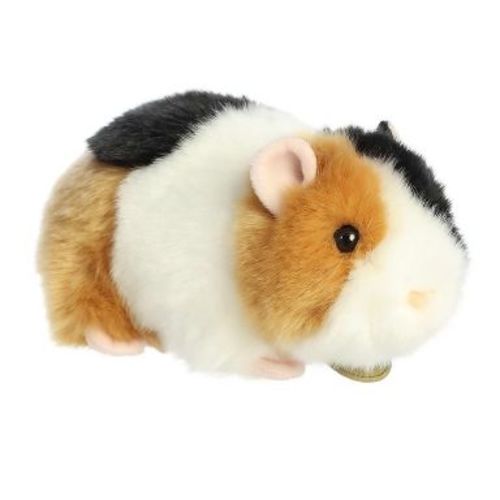 Aurora Small American Guinea Pig Miyoni Realistic Stuffed Animal Multicolor 7.5"