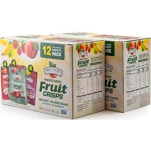 Bocadillo Crocantes de manzana Fuji de Brothers-All-Natural