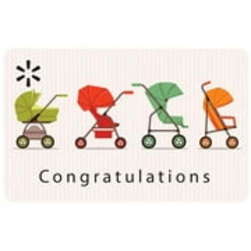 Stroller Runway Walmart eGift Card