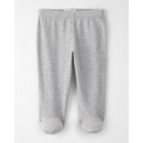 Baby Organic Cotton Rib Footed Pants - Little Planet | Carter's