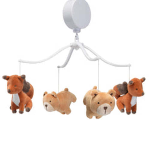 Animal Alphabet Musical Baby Crib Mobile