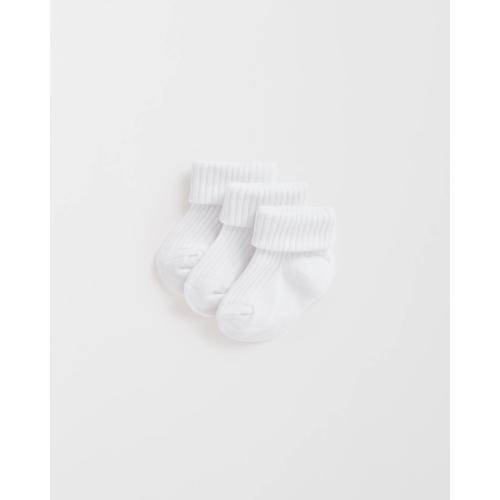 Target Baby Baby Unisex 3 Pack Turnover Socks - Kmart