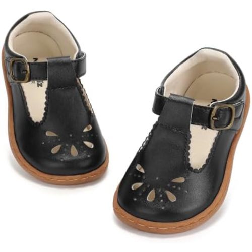 Toddler Wide Toe Box Mary Jane Dress Shoes Ballet Flats