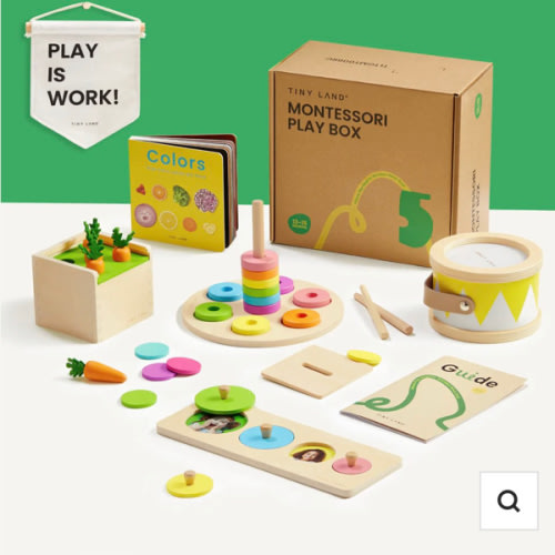 Tiny Land® Montessori Toys for Toddlers (13–15 Months)