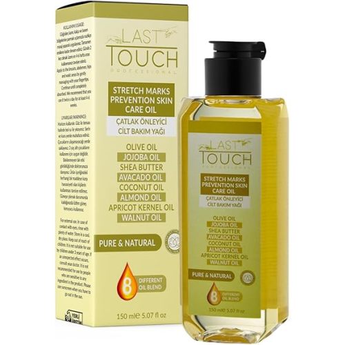 Pregnancy & Postpartum Skincare for Stretch Marks-Body Oil for Scars, Stretch Marks and Moisturizing-Safe for Pregnancy & Breastfeeding - Paraben-Free-8 Different Natural and Pure Oils-5.07 Fl Oz.