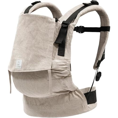 Stokke Limas Carrier Flex, Floral Beige (OCS) - Full-Buckle Baby Carrier - Three Carrying Options - Safe for Babies from 1 Month/8.8 lbs to 44.1 lbs