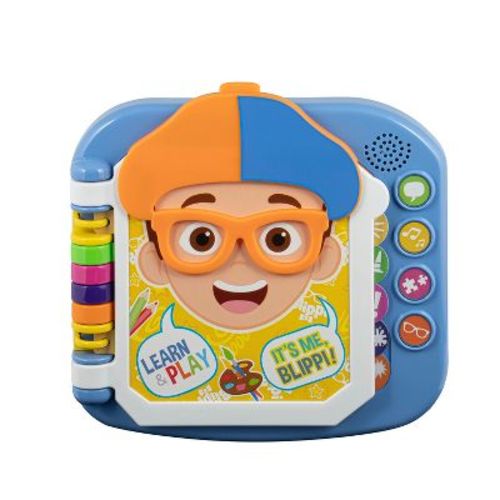 eKids Blippi Interactive Book for Toddlers, Educational Toys for Kids – Blue (BL-247.EMV23OLB)