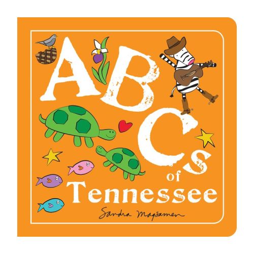 ABCs of Tennessee - (ABCs Regional) by Sandra Magsamen (Board Book)