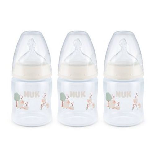 NUK First Choice Smooth Flow Anti-Colic Baby Bottles - 5 fl oz/3pk