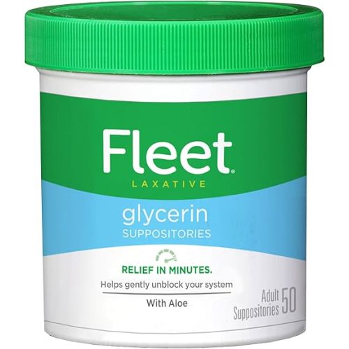 Fleet Laxative Glycerin Suppositories