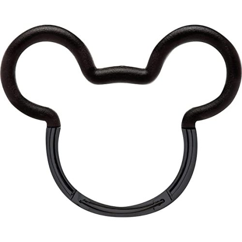 Petunia Pickle Bottom Mickey Mouse Stroller Hook | Black | for All Strollers or Shopping carts | for Carrying Diaper Bags, Book Bags, and Purses | Disney Fun
