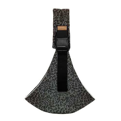Baby Sling Carrier,Baby Sling,Toddler Carrier,Adjustable and Non-Slip Hip Seat Carriers Carrying 10-30 lbs(Grey Leopard)