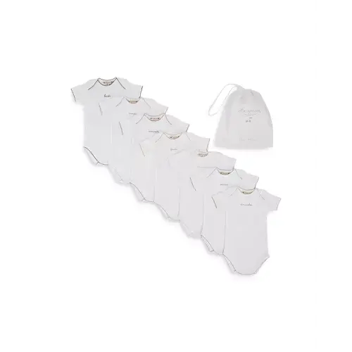 Unisex 7-Piece Bodysuit Set - Baby