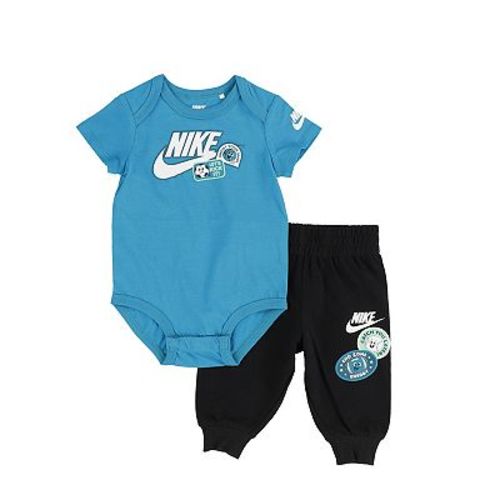 Baby Boys Nike Short Sleeve Bodysuit & Sweatpants 2-Piece Set