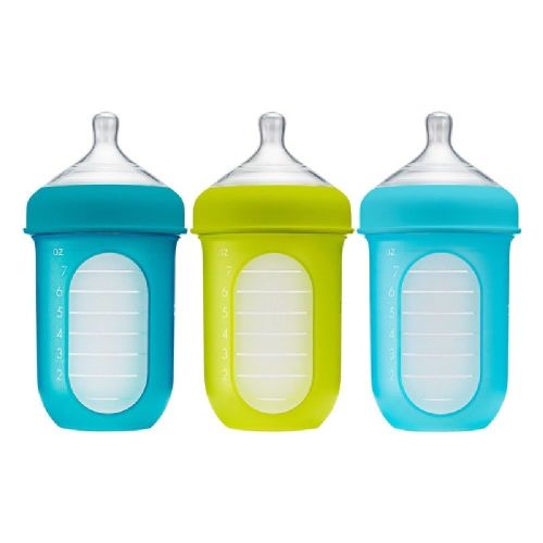 Boon Nursh Bottle 3 Pack Blue 236ml