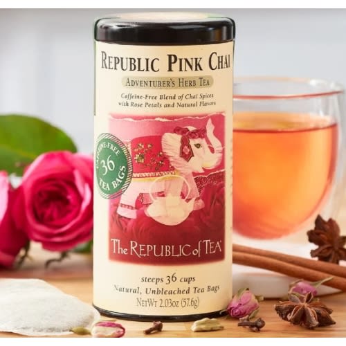 Republic Pink Chai Herbal Tea Bags