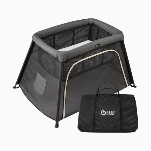 Babymoov Moov n Comfy Play 3 in 1 Travel Bed Playard - Gray