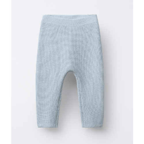 PEARL KNIT PANTS - Sky blue | SIZE 0-1 MO