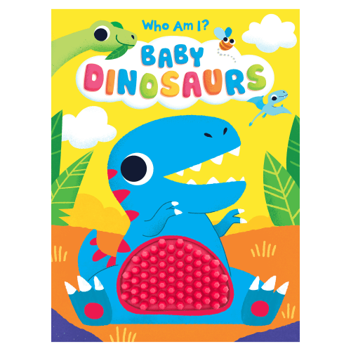 Baby Dinosaur - Silicone Touch and Feel Board Book - Sensory Board Book