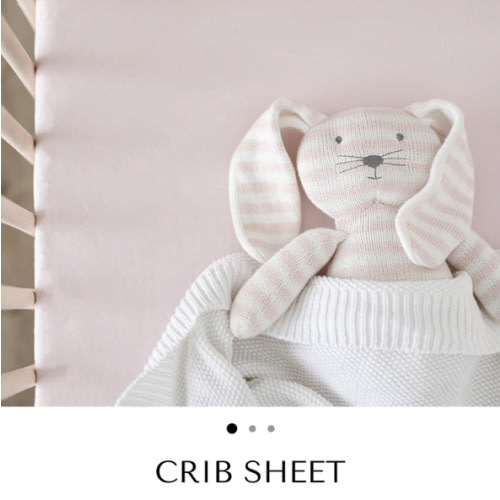 Simply Organic Bamboo Baby Crib Sheets | Soft & Hypoallergenic