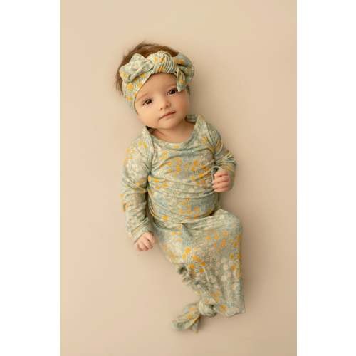 Knotted Gown - Blue Meadow – Goosies