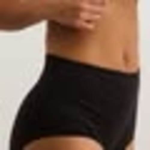 HATCH Collection The High Tuck Brief in Black | Size: Small