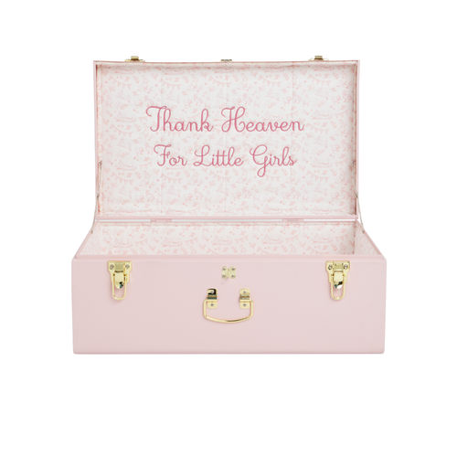Quick Ship 'Thank Heaven' Grand Baby Trunk - Pink