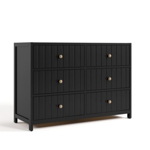 Graco Teddi 6 Drawer Dresser Black