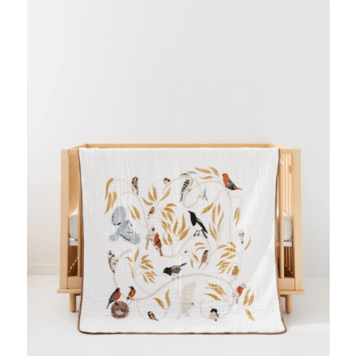 For The Birds Muslin Quilt