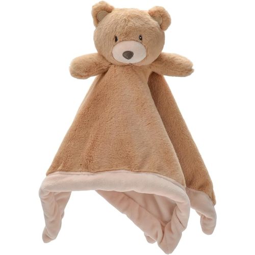 Baby Bear Security Blanket, Soft Loveys for Babies, Lovey for Newborn Boys and Girls, Gender Neutral Security Blanket with Stuffed Animal, Baby Snuggle Toy