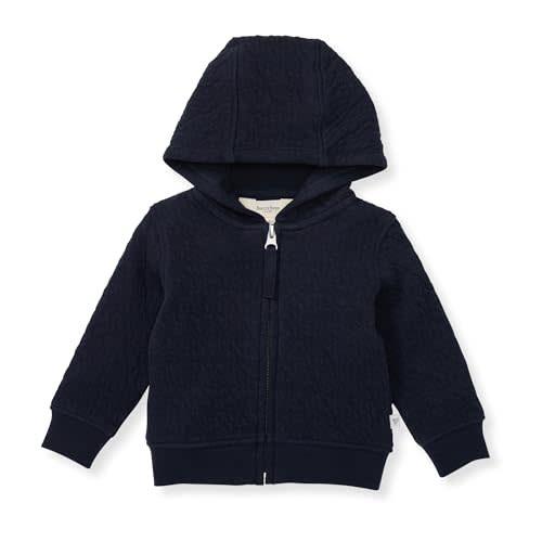 Burt's Bees Baby Unisex Jacket, Lightweight Zip-up Sweatshirt Hooded Coat or Vest, Organic Cotton