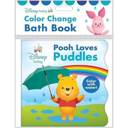 Disney Baby: Pooh Loves Puddles Color Change Bath Book