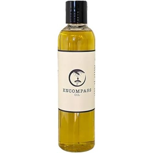 All Natural Encompass Oil, Body Oil, Hair Oil, Natural Skin Care, 8 oz (Plastic Bottle)