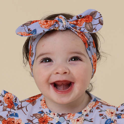 Vintage Blossom Organic Topknot